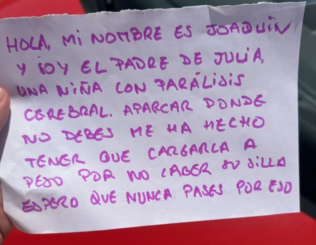 Le desmantelan el coche y le dejan una insólita carta 2 Motor16 En España hubo un caso similar