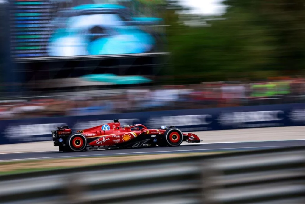 Ferrari y Leclerc, o cómo correr hacia el precipicio y pararse en el borde 3 Motor16 EuropaPress 6187885 16 leclerc charles mco scuderia ferrari sf 24 action during the formula Motor16