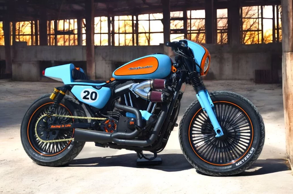 Lord Drake Kustoms Steve McQueen 4 Motor16