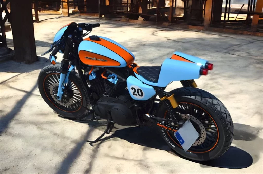 Lord Drake Kustoms Steve McQueen 6 Motor16