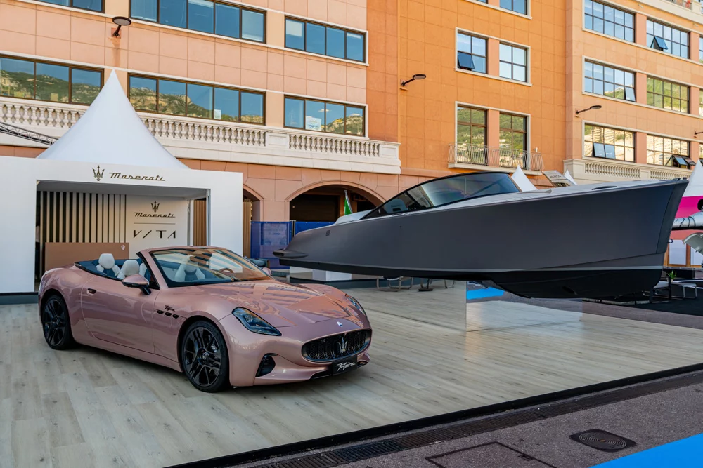 Maserati también navega a todo lujo y velocidad 1 Motor16 Maserati TRIDENTE y GranCabrio Folgore