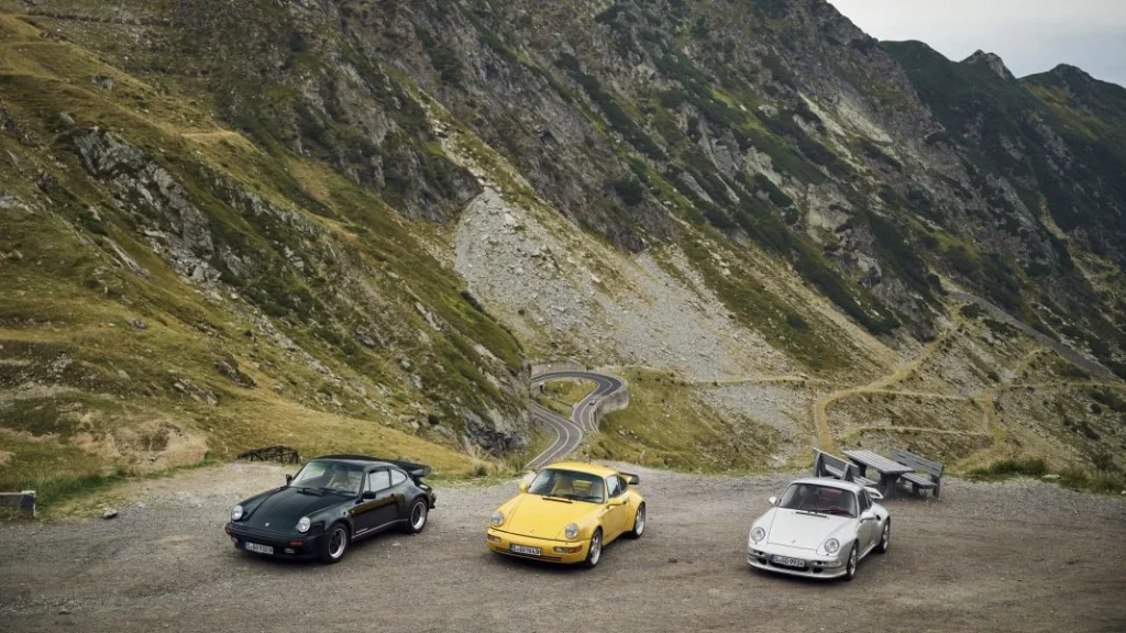 Porsche celebra los 50 años del turbo en ‘la mejor carretera del mundo’ 4 Motor16 Porsche turbo transfagarasan 1 Motor16