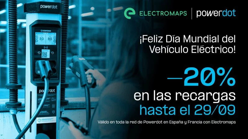 Cómo conseguir descuento para llenar la batería de tu coche este mes 1 Motor16 descuento electromps y powerdot Motor16