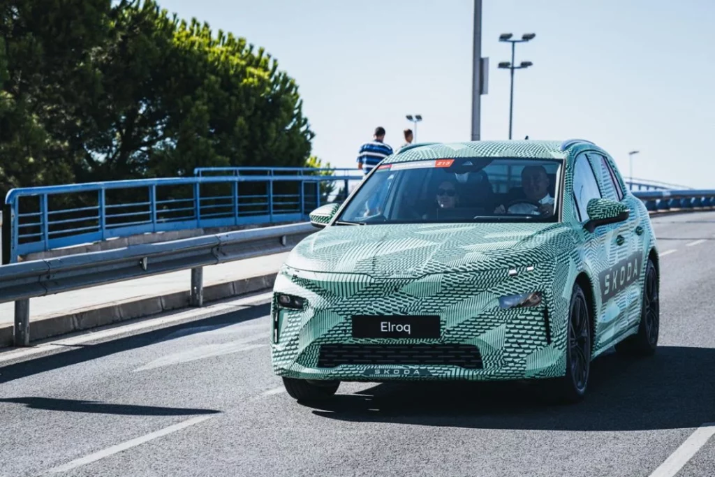Así se ha paseado el nuevo Skoda Elroq por Madrid 1 Motor16 Škoda Elroq.