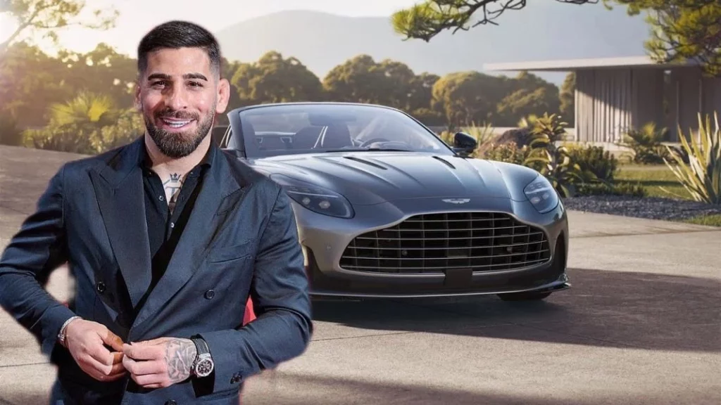 Así es el flamante Aston Martin de 180.000 euros que acaba de estrenar Topuria 1 Motor16 Topuria disfruta de la innovación en cada detalle