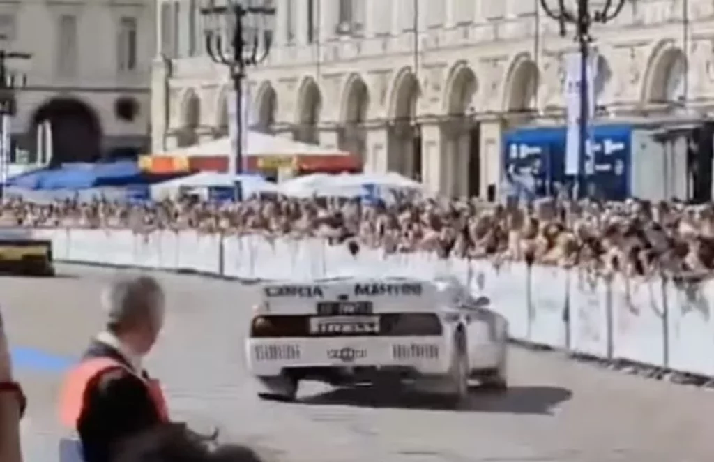 Las consecuencias del choque del Lancia 037