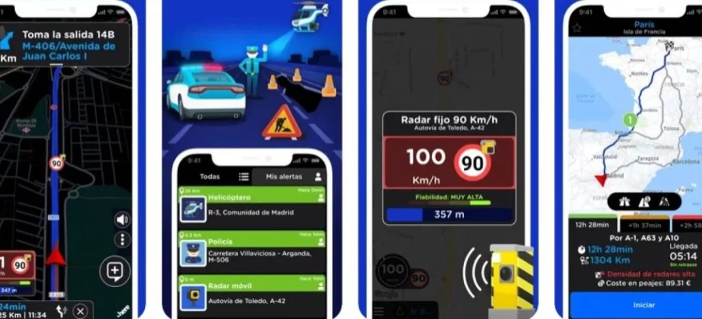Ten vigilado a Pegasus, los drones de la DGT y los radares de velocidad con esta infalible app para Android Auto 52 Motor16 información
