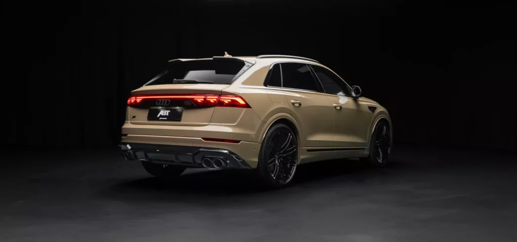 El Audi Q8 de ABT que nada tiene que envidiar al nuevo RS Q8 Performance 10 Motor16 2024 Audi Q8 ABT 4 Motor16