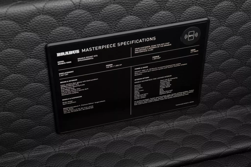 Brabus Rocket GTS: El Shooting Brake al que AMG dijo 'nein' 55 Motor16 2024 BRABUS Rocket GTS 14 Motor16