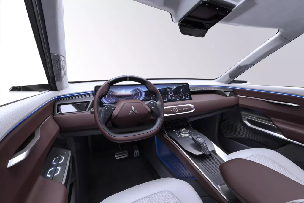 Mitsubishi DST Concept: El SUV que debería lanzar la marca japonesa 2 Motor16 2024 Mitsubishi DST Concept. Imagen interior.