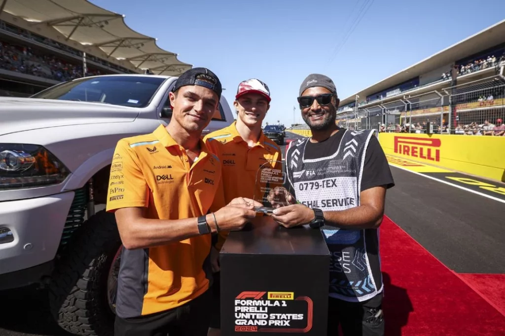400 grandes premios: la altura de Fernando Alonso en México 2 Motor16 EuropaPress 6288595 piastri oscar aus mclaren f1 team mcl38 and norris lando gbr mclaren f1 Motor16