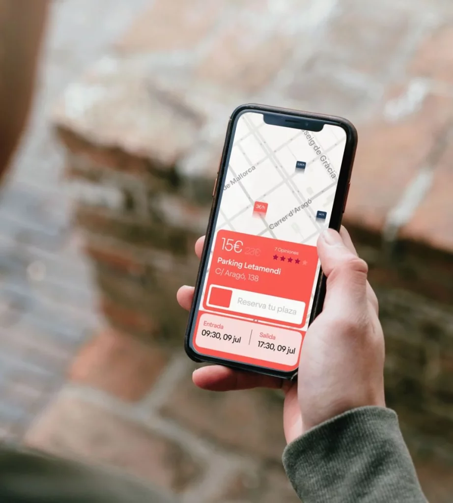 Parclick lanza la función de "desaparcar" para pagar solo por el tiempo real de aparcamiento 2 Motor16 Aplicación de Parclick.