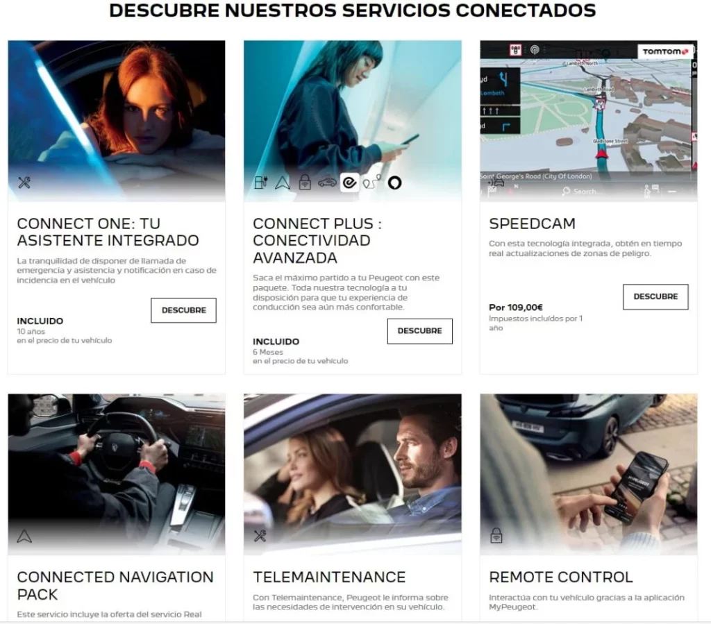 Todo Peugeot en un solo lugar 3 Motor16 Peugeotconnectservices9 Motor16