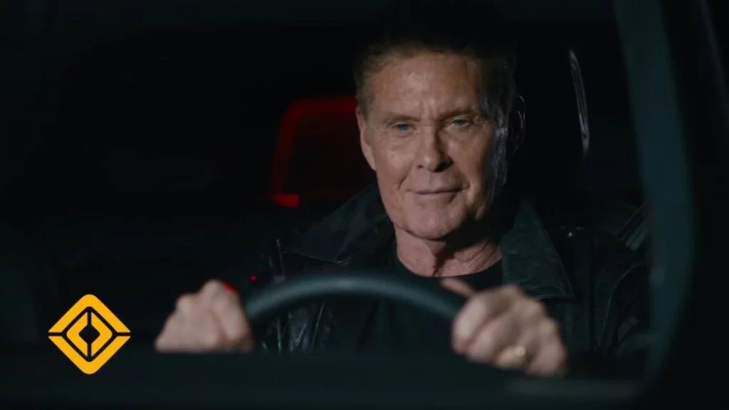 La aparición de Michael Knight en la campaña de disfraces de los pick-ups eléctricos de Rivian