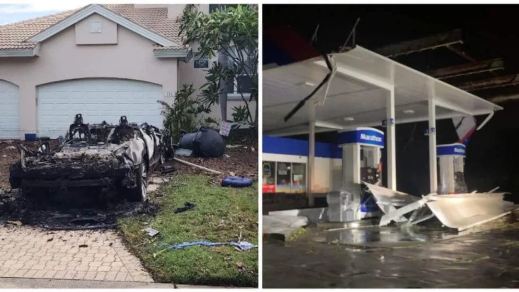 El huracán que se atrevió a prender fuego un Tesla Model X 1 Motor16 Las advertencias de Tesla ante los huracanes
