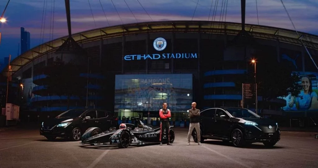 Nissan yManchester City están juntos desde 2014.