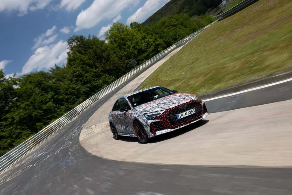 ¿Sabes cuántos récords tiene Pirelli en Nürburgring? 1 Motor16 Pirelli con Audi en Nürburgring