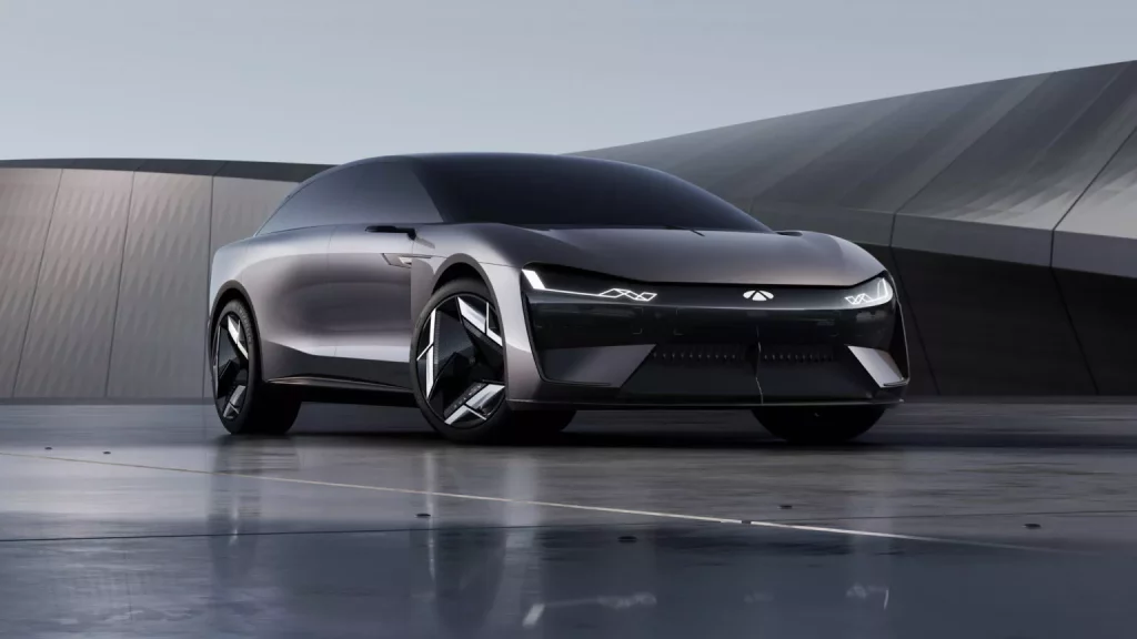 Chery Hunting Wild Concept: El familiar del futuro tiene baterías de estado sólido 1 Motor16 2024 Chery Hunting Wild Concept. Imagen delantera.