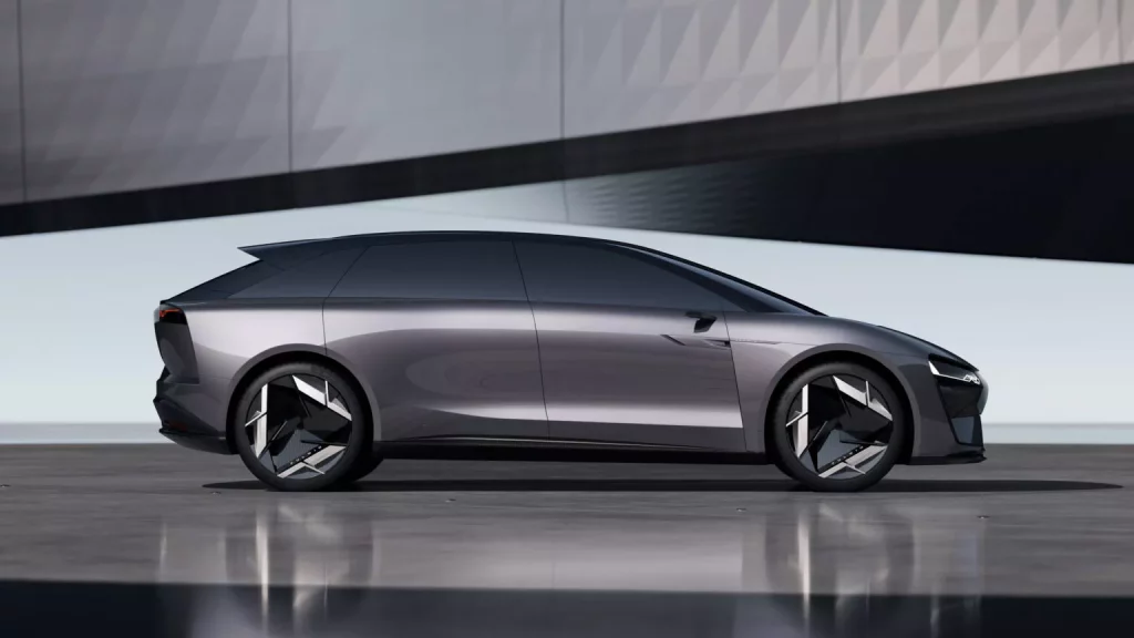 Chery Hunting Wild Concept: El familiar del futuro tiene baterías de estado sólido 2 Motor16 2024 Chery Hunting Wild Concept. Imagen lateral.