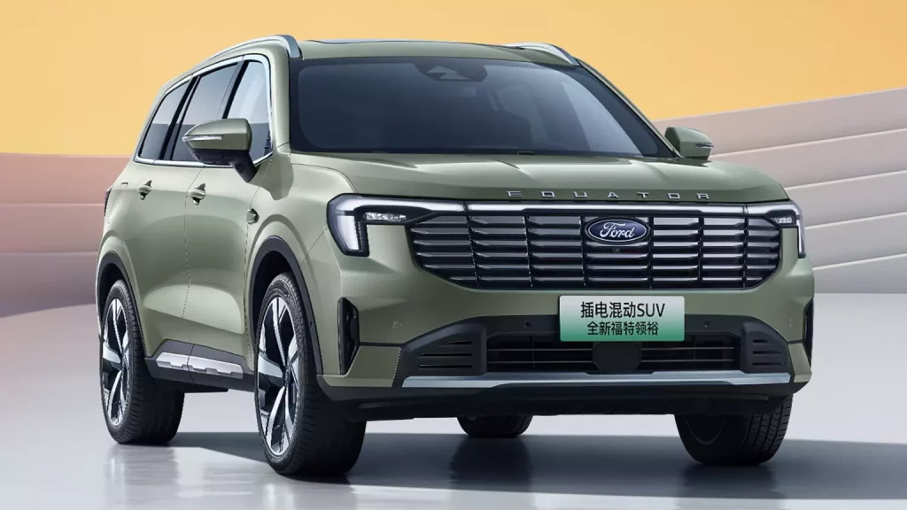 Ford Equator: El Kuga de siete plazas que se vende solo en China 7 Motor16 2024 Ford Equator PHEV China 2 Motor16