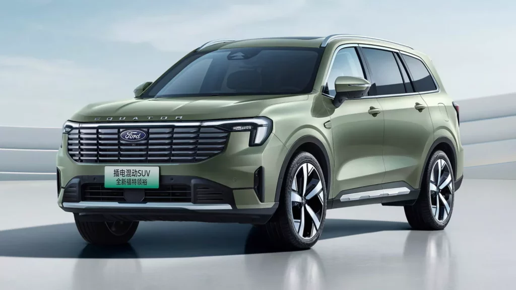 Ford Equator: El Kuga de siete plazas que se vende solo en China 6 Motor16 2024 Ford Equator PHEV China 3 Motor16