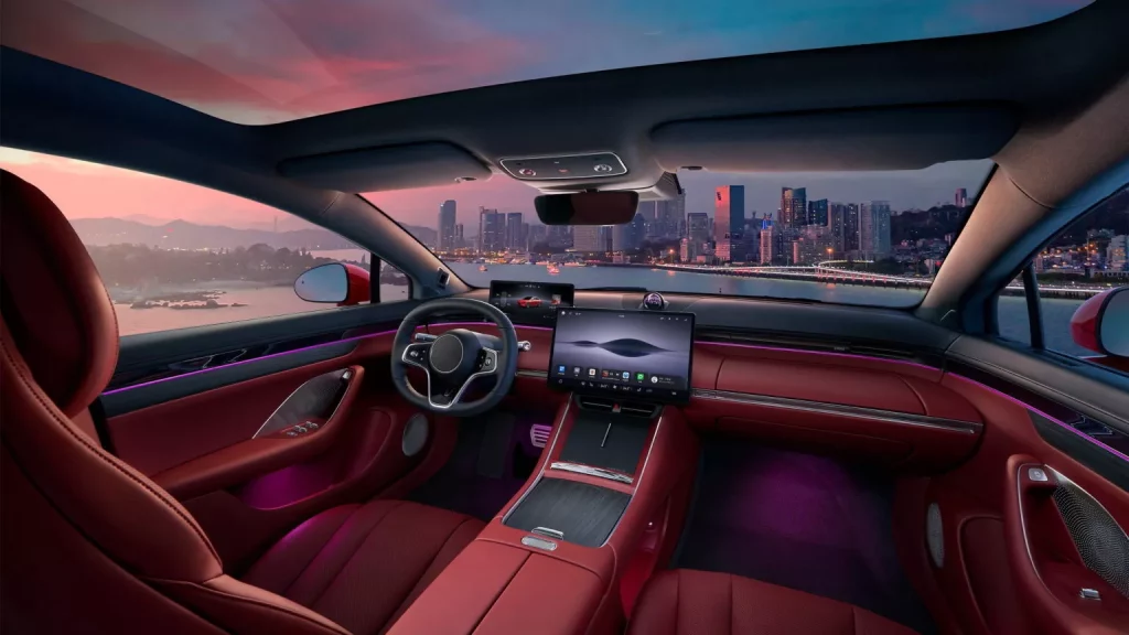 2024 Luxeed S7. Huawei. Imagen interior.