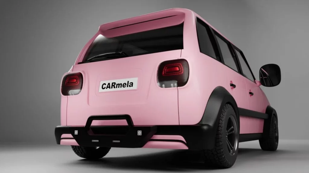 Midas y la IA diseñan CARmela, el coche que un 30 % de españoles especificamente quiere para que lo usen las mujeres 3 Motor16 Barras traseras edit Motor16