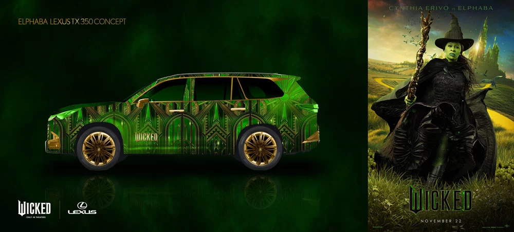 Dos Lexus TX, 'embrujados' para la película Wicked 2 Motor16 Motor16