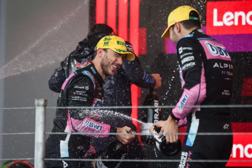 El golpe final de Max Verstappen al Mundial en una exhibición bajo la lluvia 11 Motor16 EuropaPress 6320435 gasly pierre fra alpine f1 team a524 portrait ocon esteban fra alpine f1 Motor16