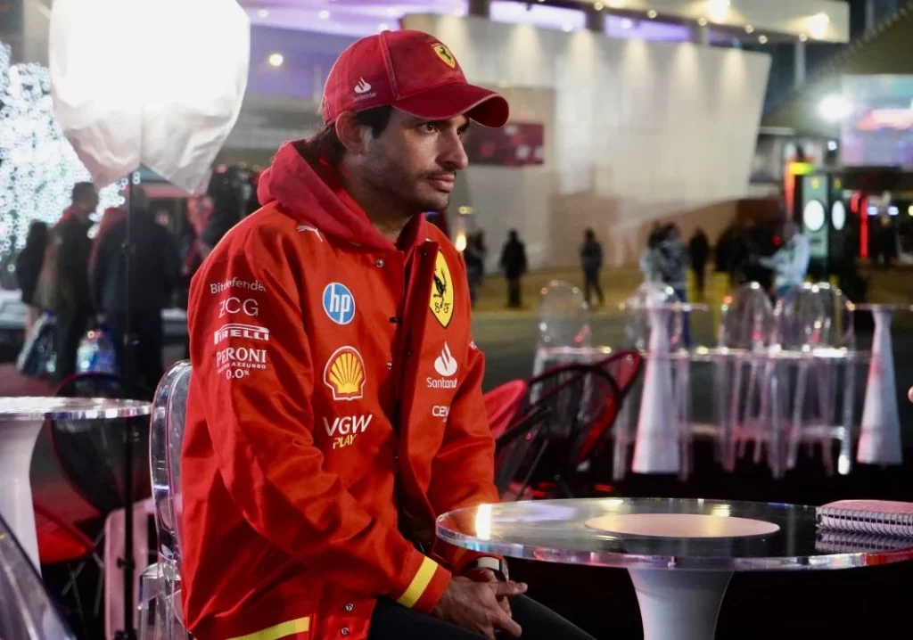 La última casilla a tachar de Carlos Sainz con Ferrari 3 Motor16 EuropaPress 6355365 21 november 2024 us vegas formula one spainsh driver carlos sainz of team Motor16