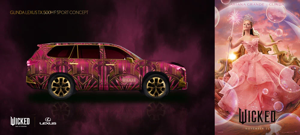 Dos Lexus TX, 'embrujados' para la película Wicked 1 Motor16 Motor16