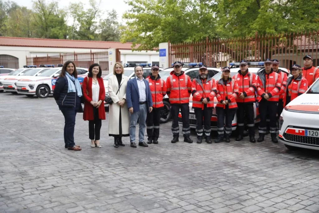 Los coches eléctricos que conducen los agentes de movilidad de Madrid 5 Motor16 HYUNDAI KONA AGENTES MOVILIDAD MADRID1 Motor16