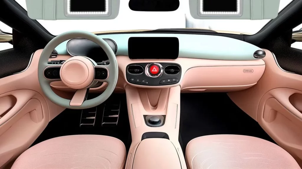 Midas y la IA diseñan CARmela, el coche que un 30 % de españoles especificamente quiere para que lo usen las mujeres 4 Motor16 Interior Coche copia Motor16