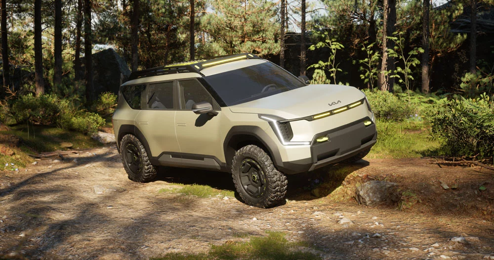 Dos eléctricos aventureros de Kia para conquistar Las Vegas... y la naturaleza 1 Motor16 KIA EV9 ADVNTR CONCEPT EV SUV 1 Motor16