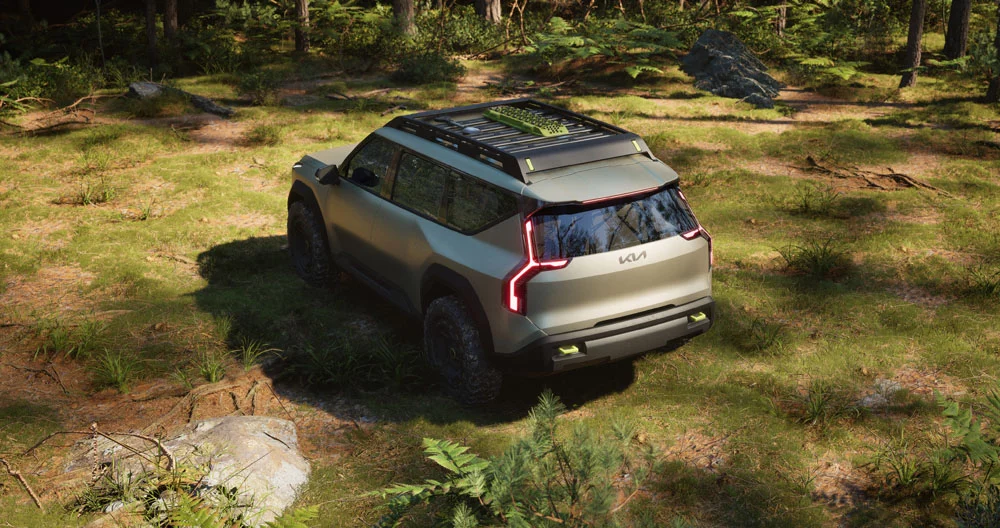 Dos eléctricos aventureros de Kia para conquistar Las Vegas... y la naturaleza 6 Motor16 KIA EV9 ADVNTR CONCEPT EV SUV 2 Motor16