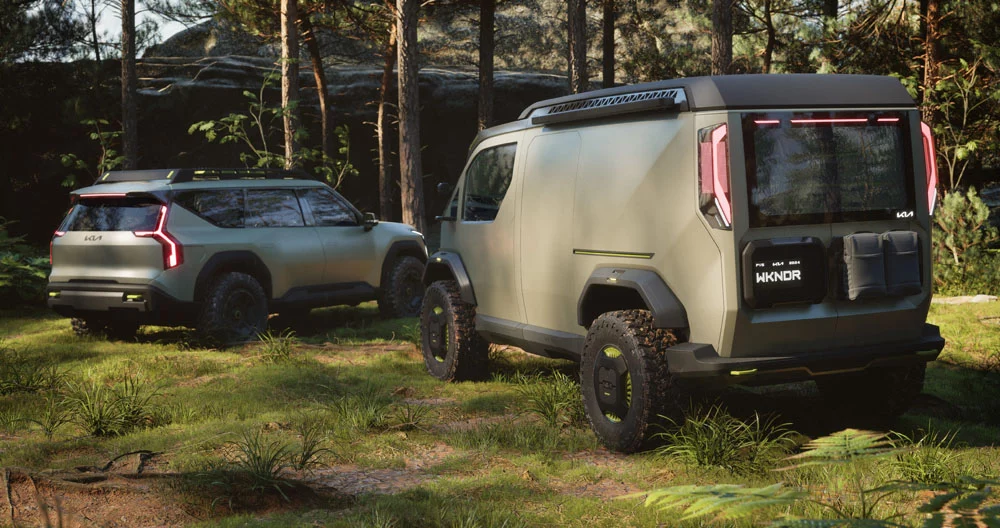Dos eléctricos aventureros de Kia para conquistar Las Vegas... y la naturaleza 9 Motor16 KIA EV9 ADVNTR CONCEPT EV SUV 5 Motor16