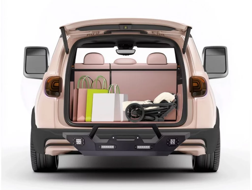 Midas y la IA diseñan CARmela, el coche que un 30 % de españoles especificamente quiere para que lo usen las mujeres 7 Motor16 Maletero 1 Motor16