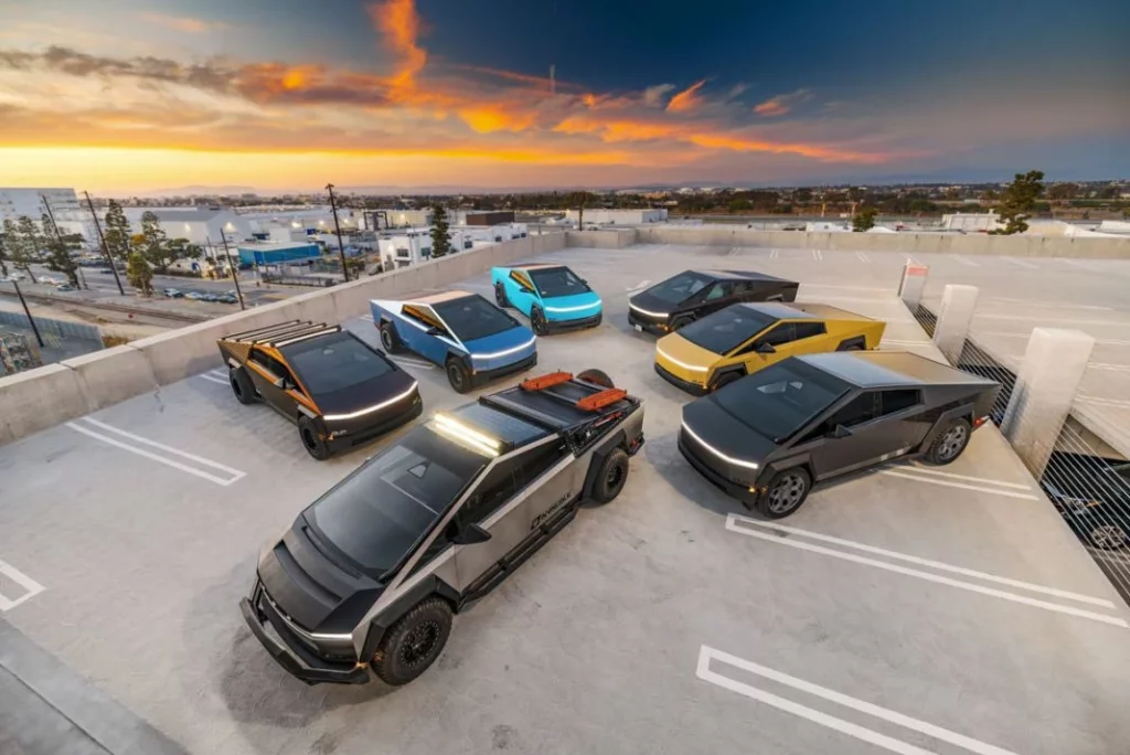 Los 12 Tesla Cybertruck que van a conquistar Las Vegas 12 Motor16 TESLA CYBERTRUCK UNPLUGED PERFORMANCEjpg 10 Motor16