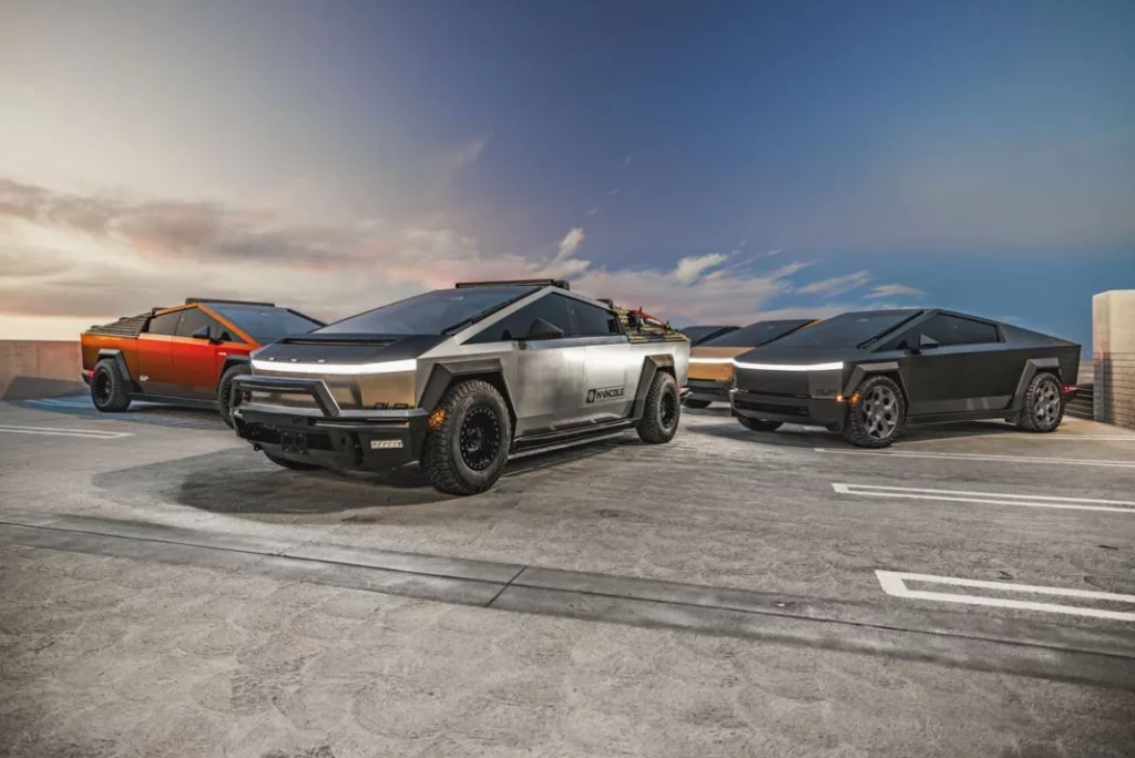Los 12 Tesla Cybertruck que van a conquistar Las Vegas 11 Motor16 TESLA CYBERTRUCK UNPLUGED PERFORMANCEjpg 9 Motor16