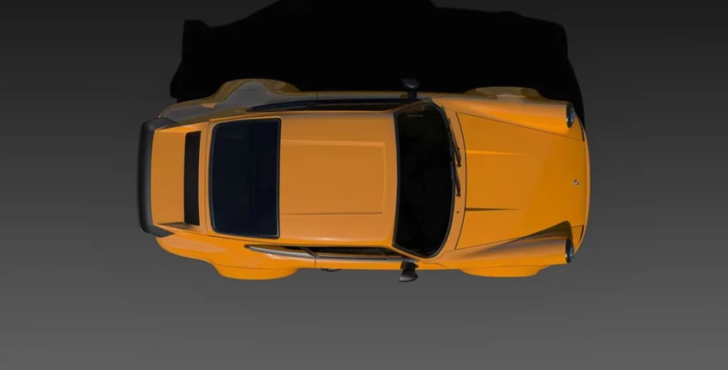 Theon R, la reinterpretación del Porsche 911 clásico 4 Motor16 THEON R birdsye view Motor16
