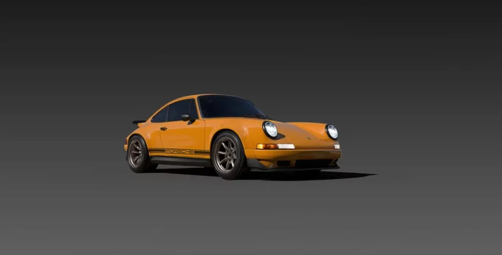 Theon R, la reinterpretación del Porsche 911 clásico 12 Motor16 THEON R with lights on Motor16