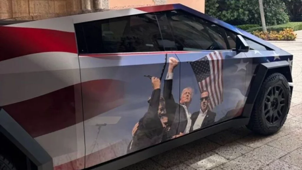 No todos quieren ver a Donald Trump en un Tesla