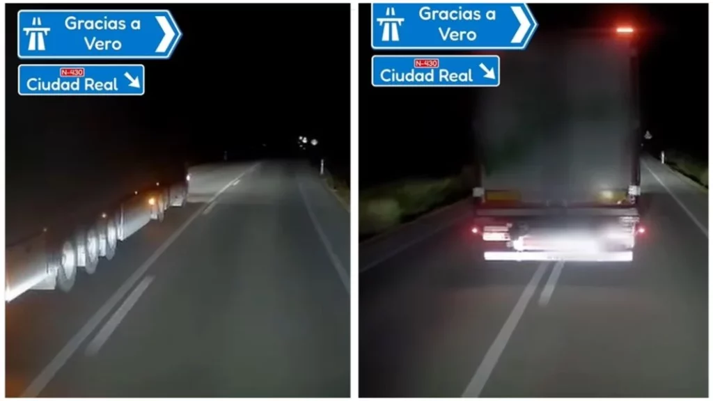100 puntos del carnet son los que le podrán quitar a este camionero 1 Motor16 La sanción que le esperaría al camionero