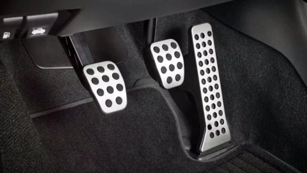 pedales de coche