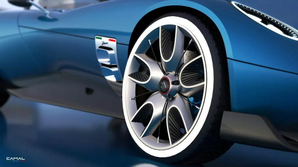 Camal Scoperta: El roadster soñado que se convertirá en una realidad 3 Motor16 2024 Camal Scoperta. Imagen detalle.
