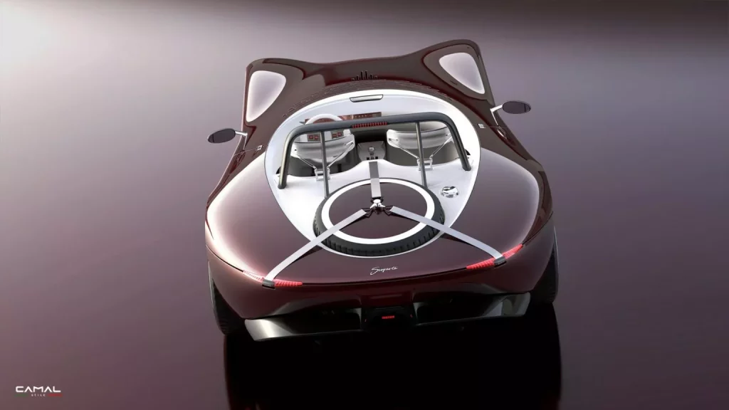 Camal Scoperta: El roadster soñado que se convertirá en una realidad 1 Motor16 2024 Camal Scoperta. Imagen trasera.