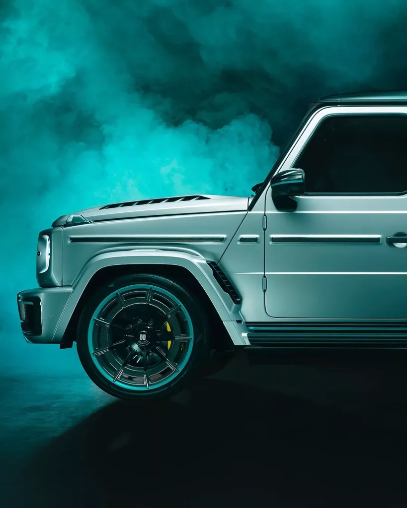 El Mercedes-AMG G 63 más imponente se lo dedican a Lewis Hamilton 3 Motor16 2024 HOF Mercedes-AMG G 63 Hamilton. Imagen detalle.