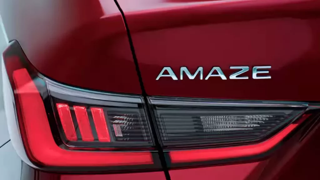 2024 Honda Amaze. Imagen detalle.