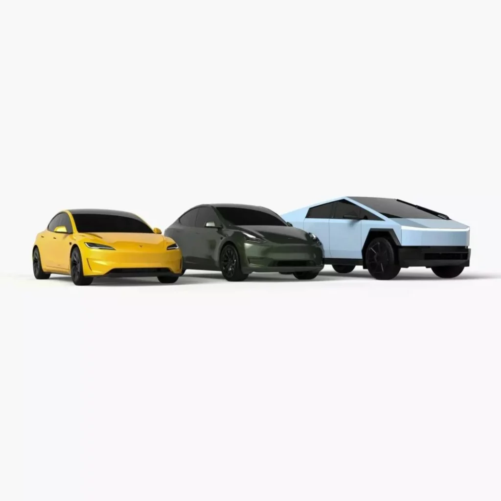 Tesla Model 3, Model Y y Cybertruck, más coloridos que nunca 7 Motor16 2024 Tesla Colores Wrap 4 Motor16
