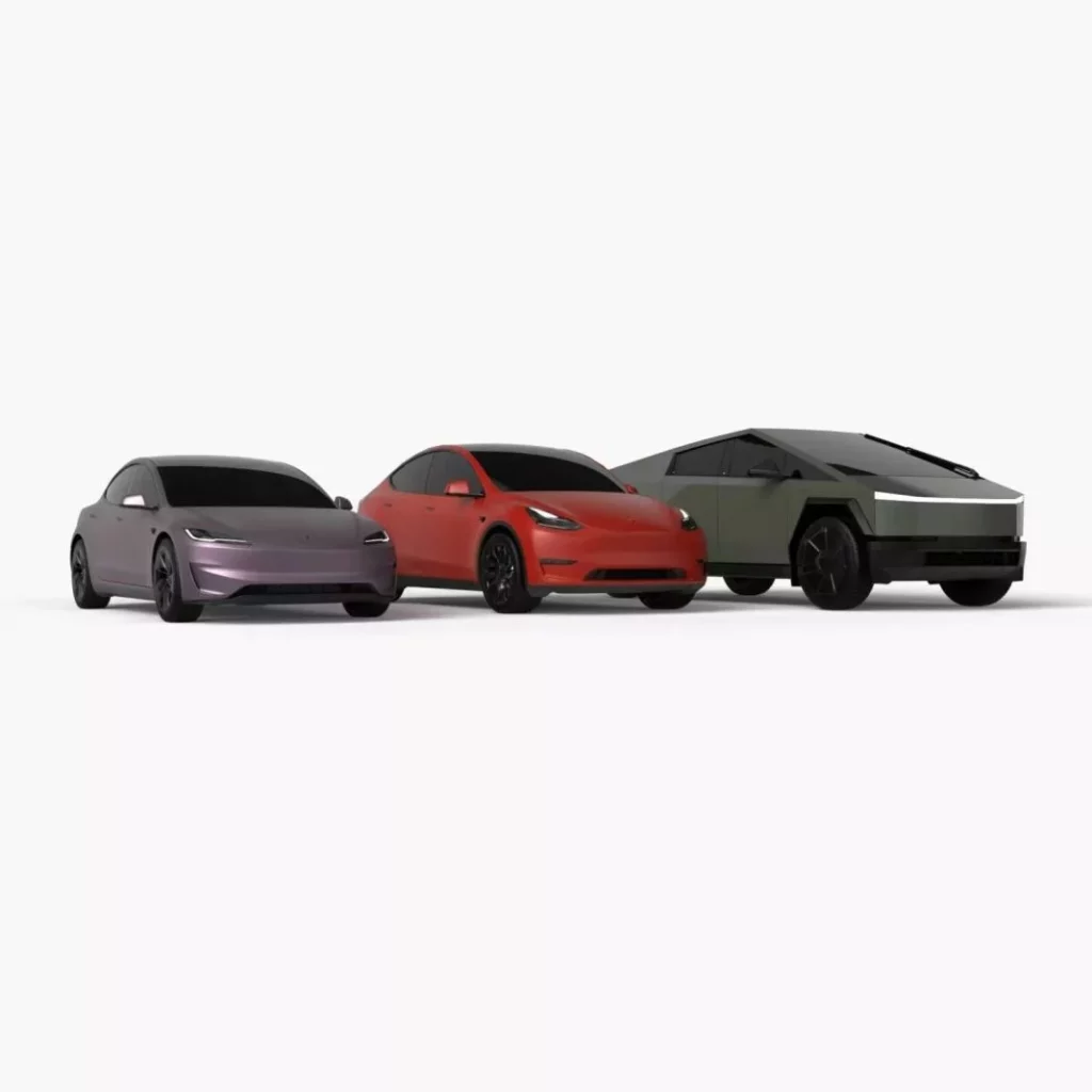 Tesla Model 3, Model Y y Cybertruck, más coloridos que nunca 9 Motor16 2024 Tesla Colores Wrap 6 Motor16